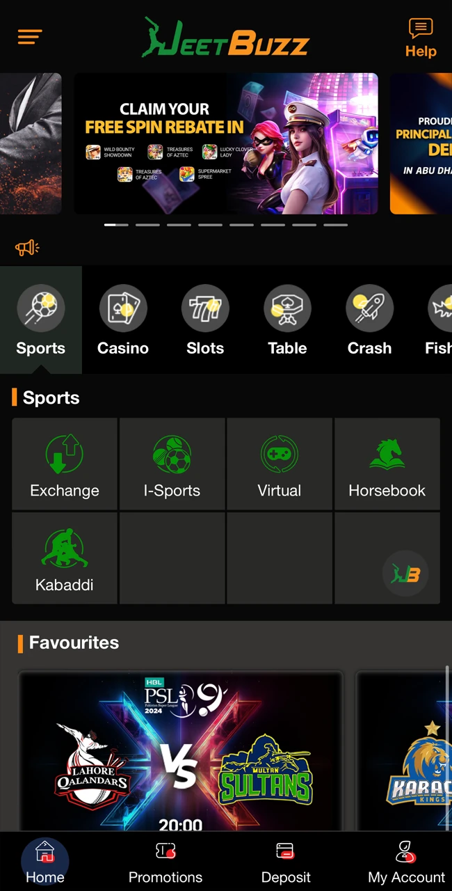 Place your bets and play at the casino.